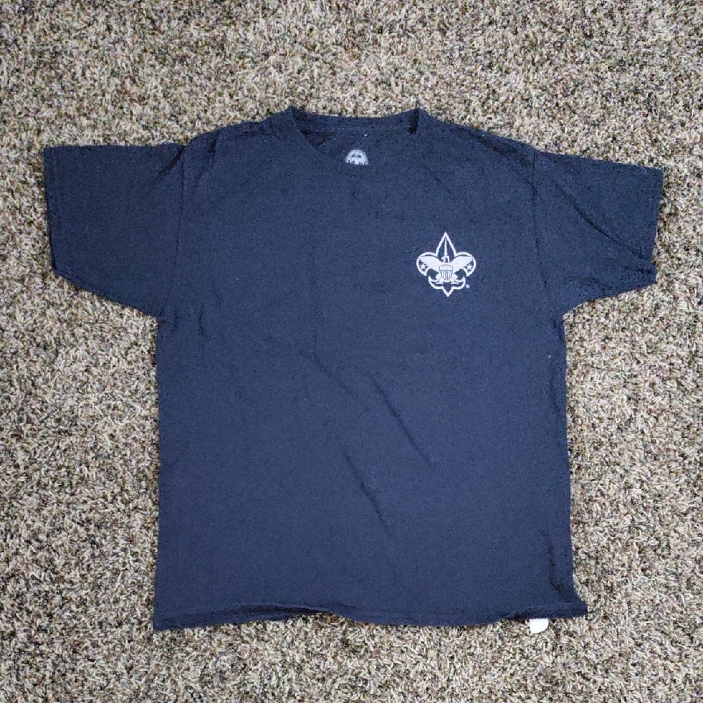 Navy Blue Graphic Men's Shirt